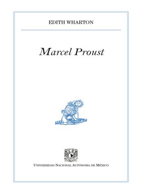 cover image of Marcel Proust